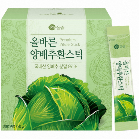 올즙 올바른 양배추 환 스틱 3g 30포