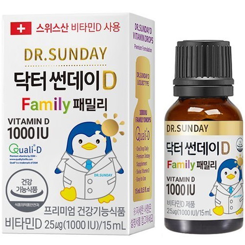 메디포스트 닥터 썬데이D 패밀리 1000IU 15ml