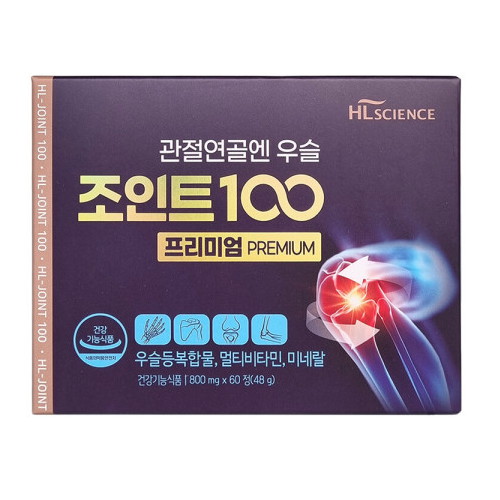 에이치엘사이언스 관절연골엔 우슬조인트100 프리미엄 60정