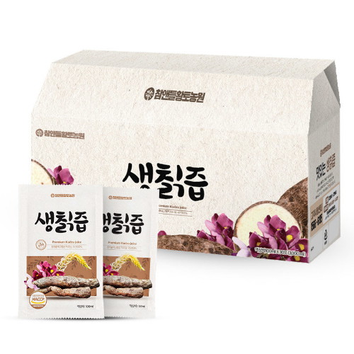 참앤들황토농원 생칡즙 100ml 30포