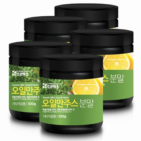 조은약초 오일만주스분말 100g
