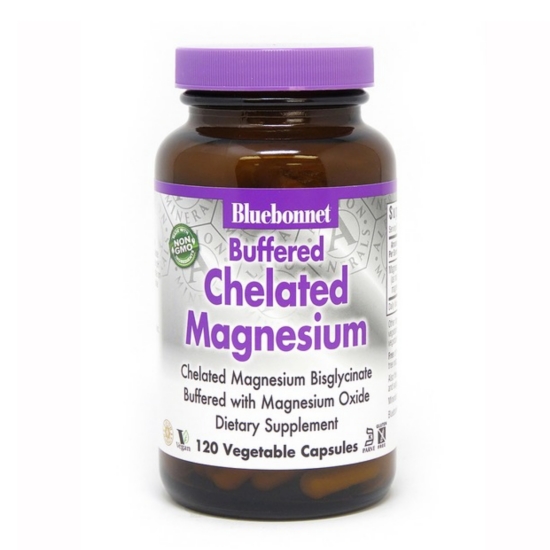 블루보넷 알비온 버퍼드 킬레이트 마그네슘 120베지캡슐 (해외)