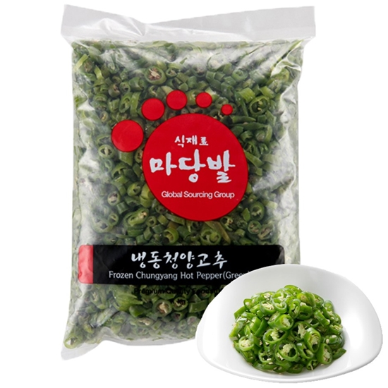 청학에프엔씨 마당발 냉동 청양고추 1kg [1개] - 에누리 가격비교