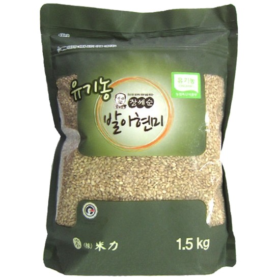 미력  장세순 유기농 발아현미 1.5kg