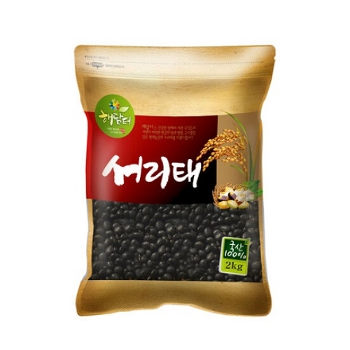 현대농산  국내산 서리태 2kg