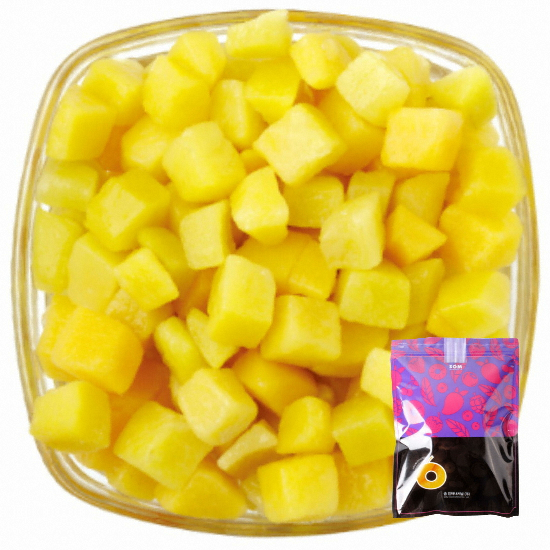 딜라잇가든  냉동 복숭아 다이스 1kg