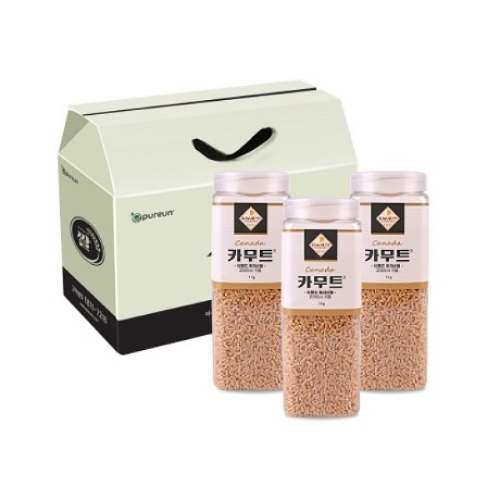 이쌀이다 카무트 선물세트 1kg 3입
