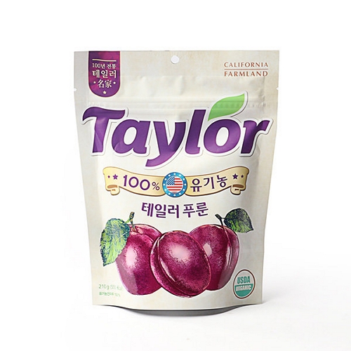테일러 유기농 푸룬 210g