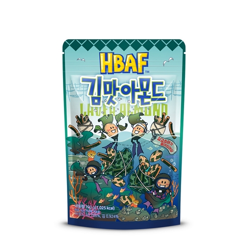 HBAF 김맛 아몬드 190g