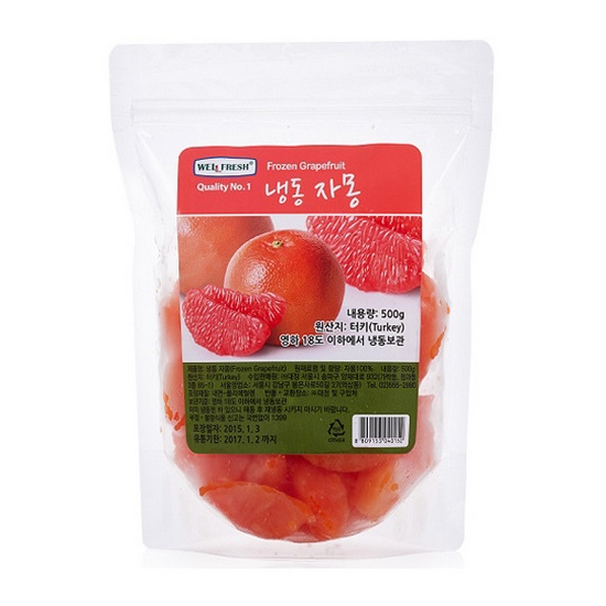 웰프레쉬  냉동 자몽 500g