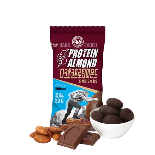 산과들에  다크초콜릿 프로틴 아몬드 20g