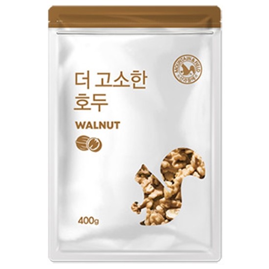 산과들에  더 고소한 호두 400g (1/4태)