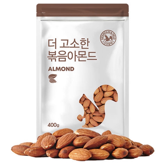 산과들에 더 고소한 볶음아몬드 400g