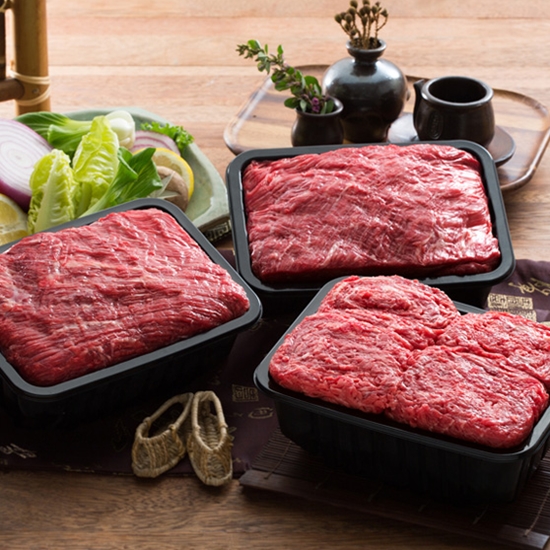 평창영월정선축협  대관령한우 1등급이상 골드 2호 1.2kg