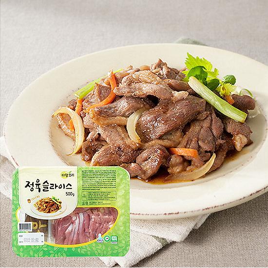 다향오리  정육슬라이스 간장소스 500g