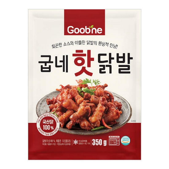 우양 굽네 핫 닭발 350g