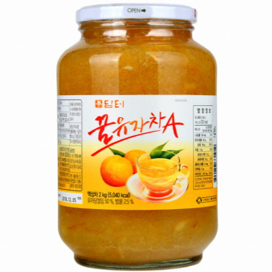 담터  꿀유자차A 2kg
