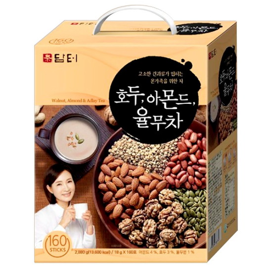 담터  호두 아몬드 율무차 스틱 160개입