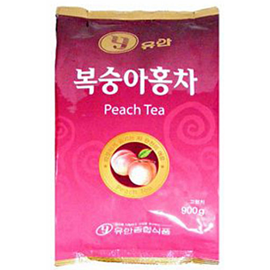 유안종합식품  복숭아 홍차 900g