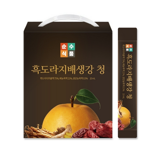 순수식품  흑도라지배생강 청 100T