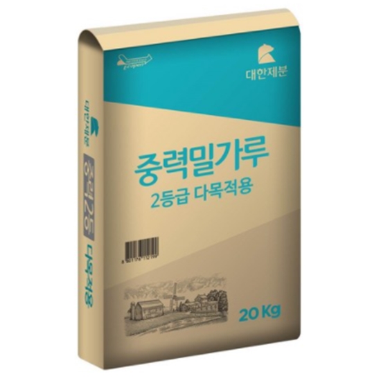 곰표 중력밀가루 다목적용 20kg (중력 2등급)