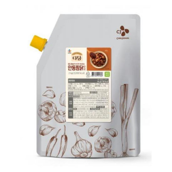 다담 안동찜닭양념 2kg