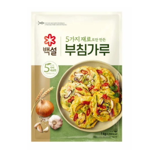 백설 5가지 재료로만 만든 부침가루 1kg