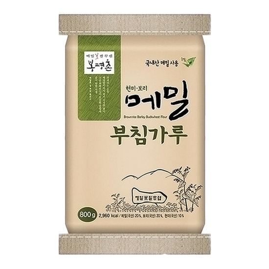 봉평농원 메밀 부침가루 2호 800g