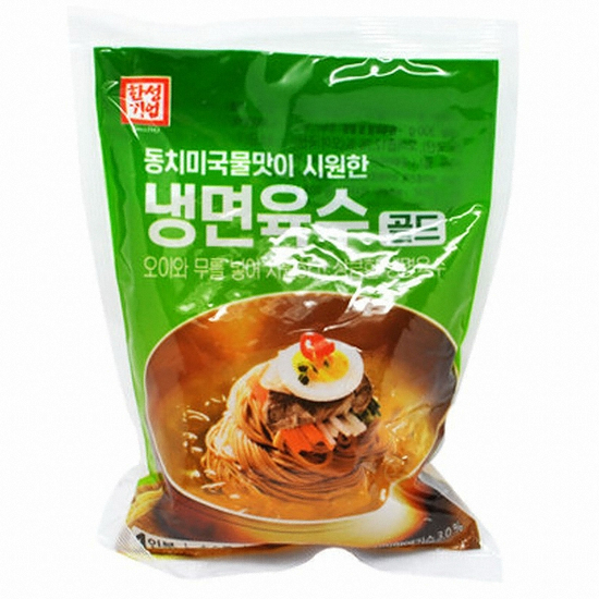 한성기업 동치미국물맛이 시원한 냉면육수 골드 300g [1개] - 에누리 가격비교