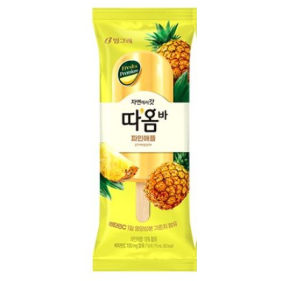빙그레  따옴바 파인애플 75ml