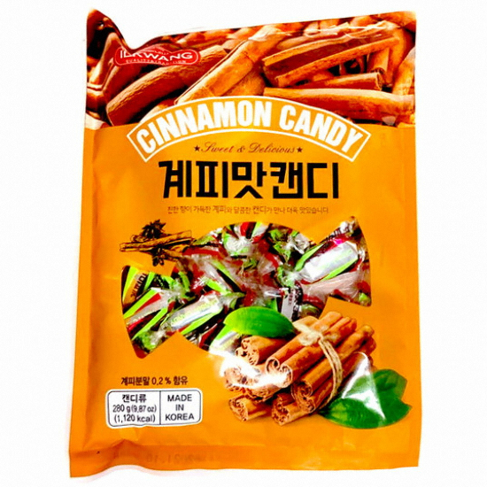 일광제과  계피맛 캔디 280g