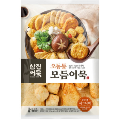 삼진식품 삼진어묵 오동통 모듬어묵 700g