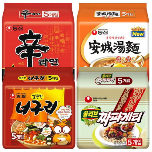 농심  신안너짜 4종 20개 세트