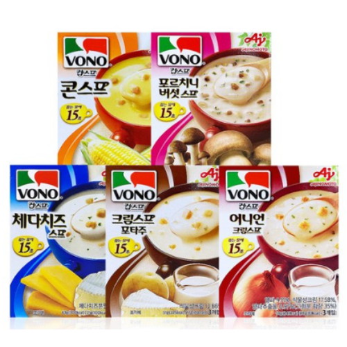 농심 보노 수프 5종 세트