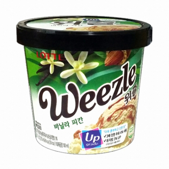 롯데제과  위즐 바닐라 피칸 660ml
