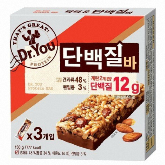 오리온 닥터유 단백질바 150g