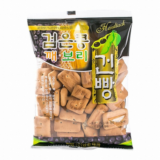금풍제과  검은콩 깨 보리건빵 75g