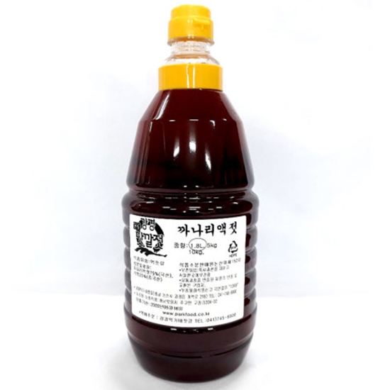 박가네젓갈 강경맛깔젓 까나리액젓 1.8L [1개] - 에누리 가격비교