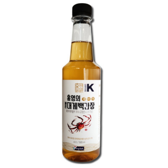 홍영의 붉은대게 백간장 500ml