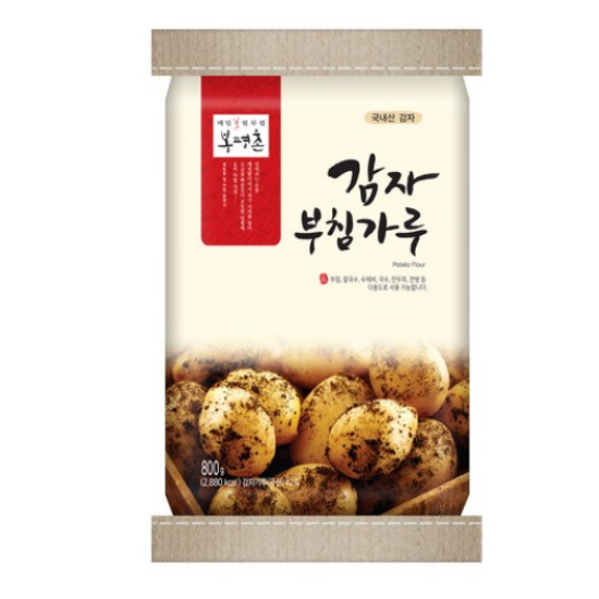 봉평농원 감자부침가루 800g
