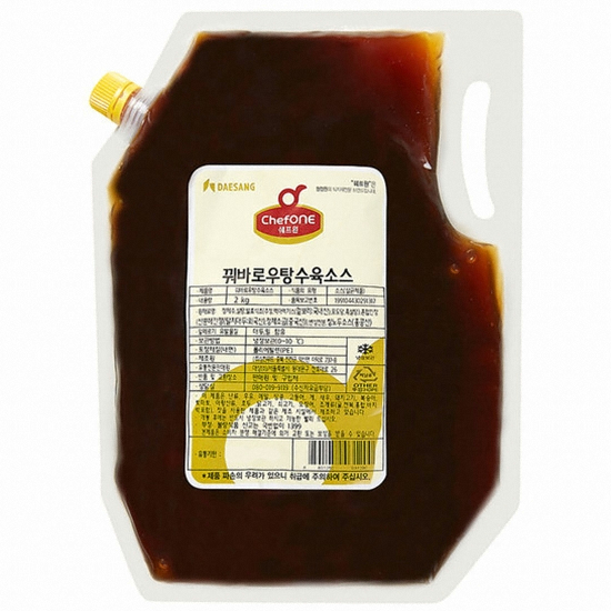 쉐프원 꿔바로우 탕수육소스 2kg