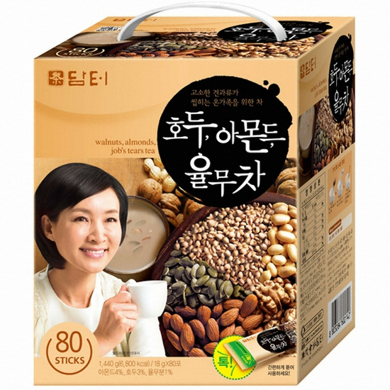 담터  호두 아몬드 율무차 80T