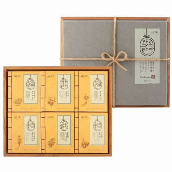 쌍계명차  왕의한차 궁중다첩 선물세트
