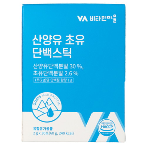 비타민마을 산양유 초유 단백스틱 30포