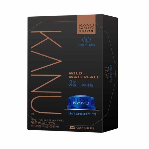 동서식품 맥심 카누 바리스타 와일드 워터폴 캡슐커피(카누머신 전용) 10캡슐