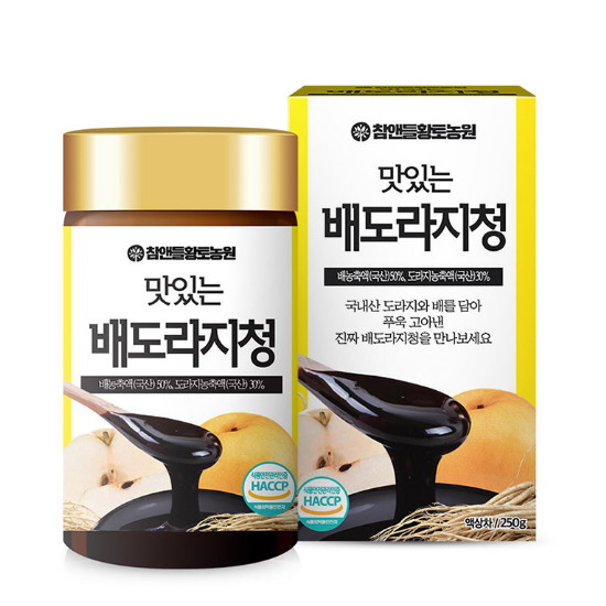 참앤들황토농원  맛있는 배도라지청 250g