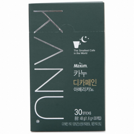 동서식품  디카페인 아메리카노 30T