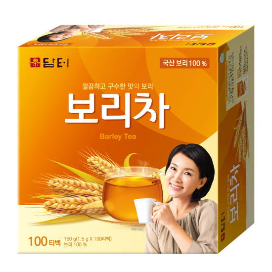 담터  보리차 100T