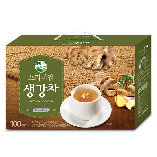 송원식품  파밍 프리미엄 생강차 100T