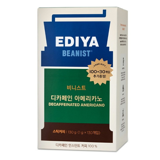 이디야  디카페인 아메리카노 130개입